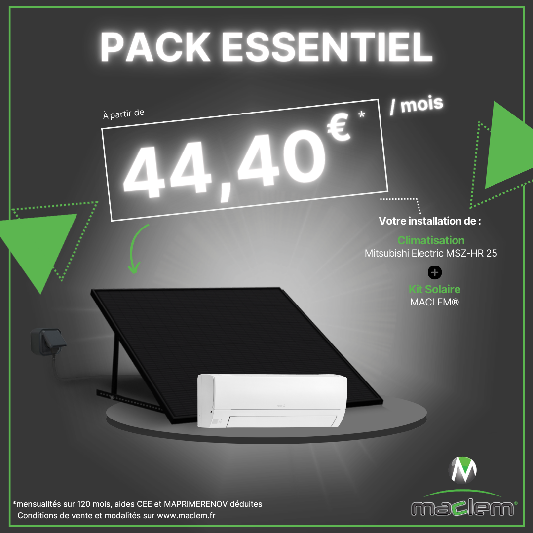 PACK ESSENTIEL à 44,40€ TTC / mois