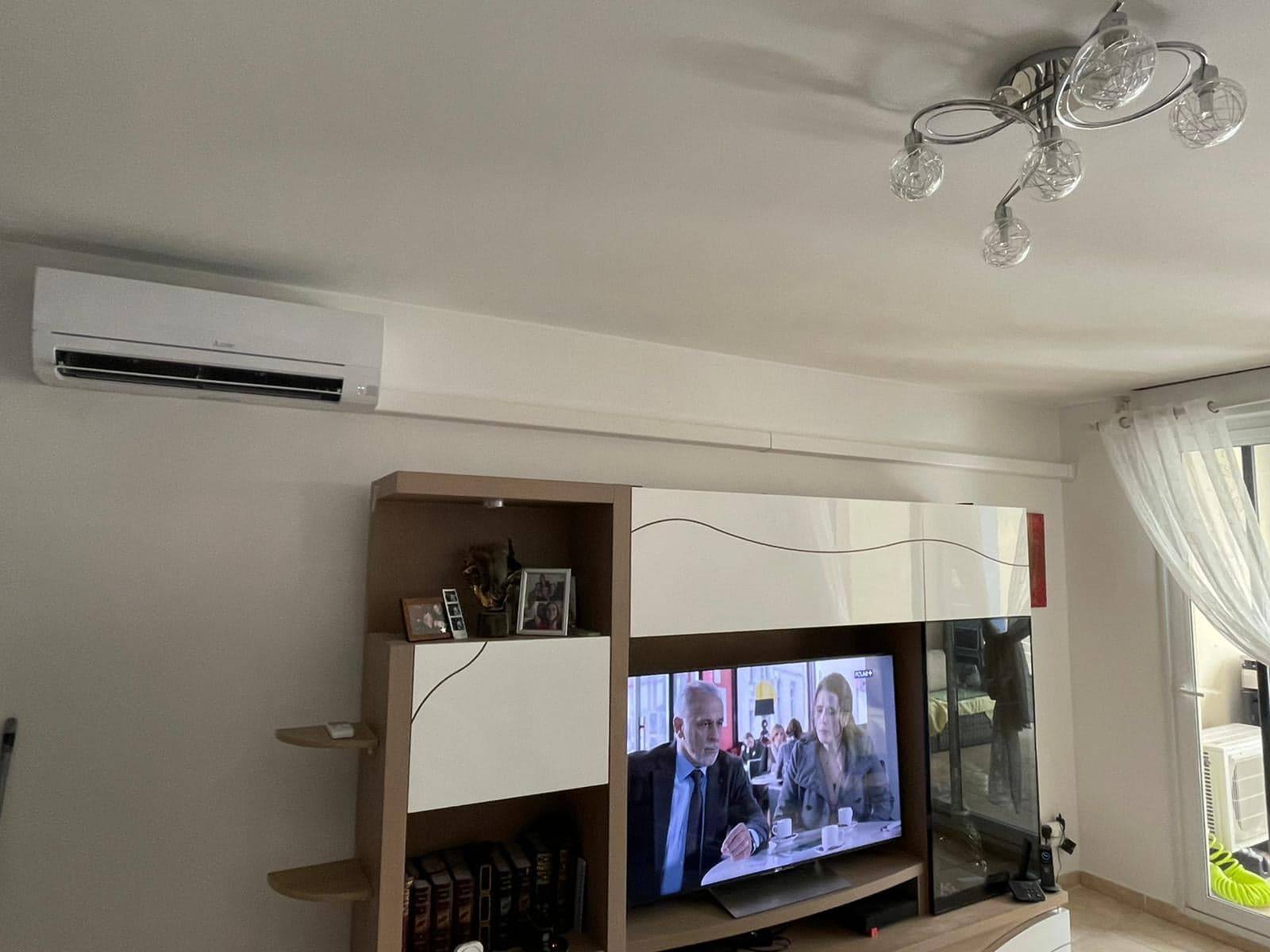 climatisation murale dans un logement à Saint-Maur-des-Fossés