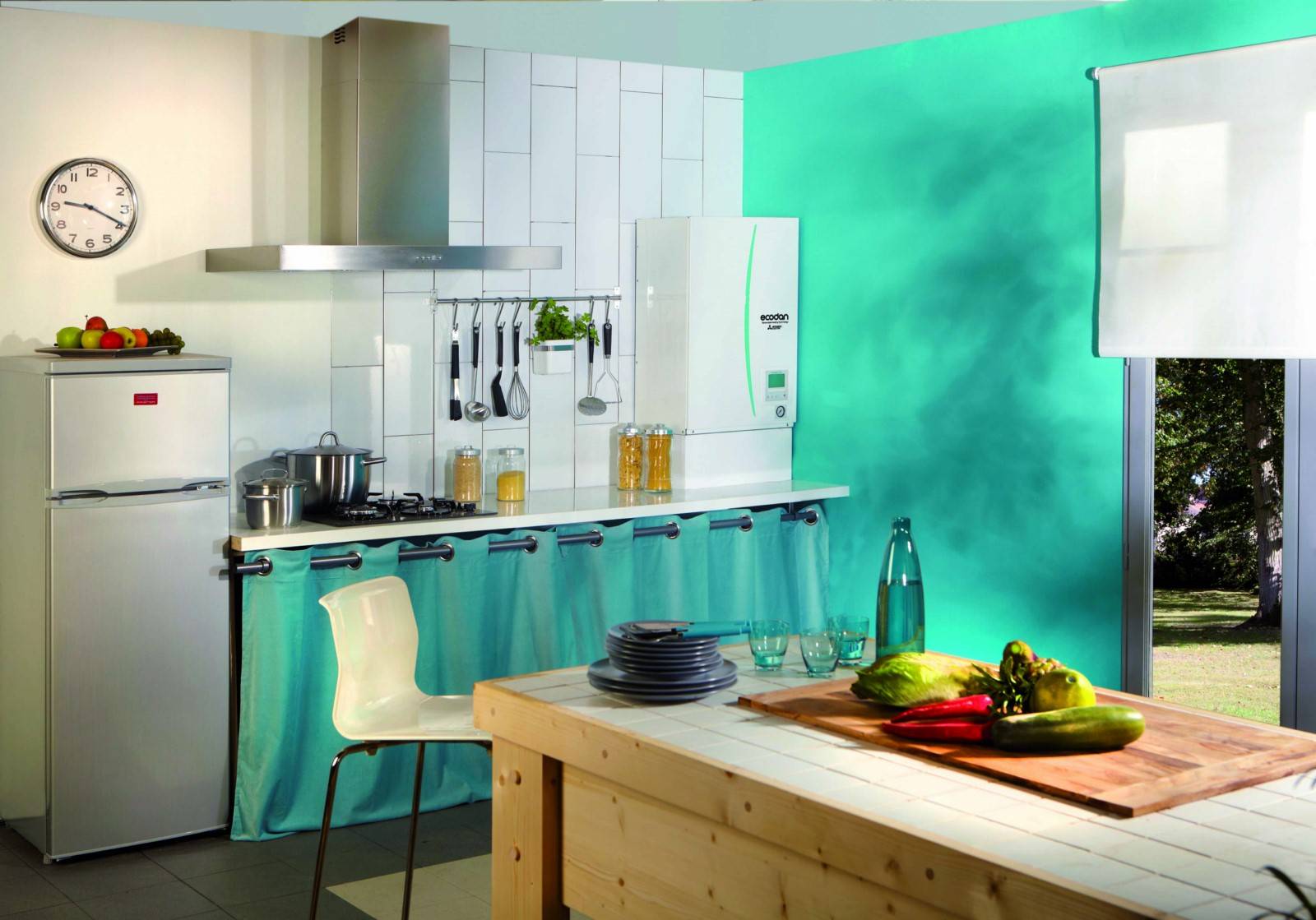 Pompe à chaleur dans une maison à Saint-Maur-des-Fossés