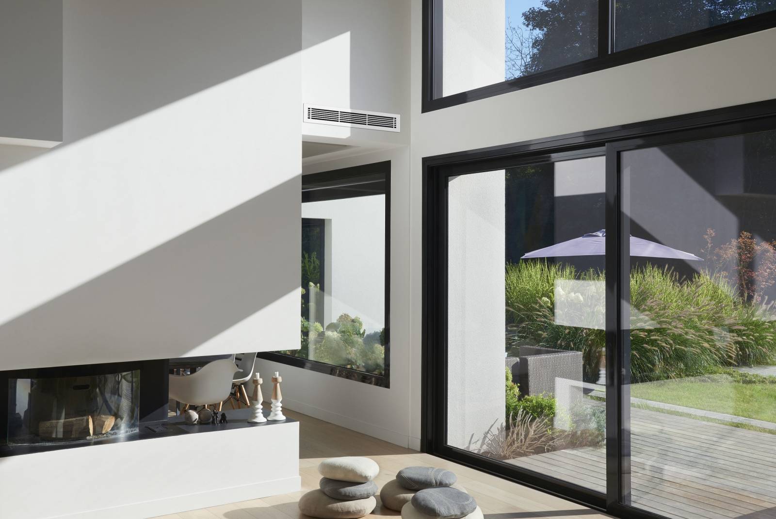 Climatisation réversible dans une maison à Saint-Maur-des-Fossés