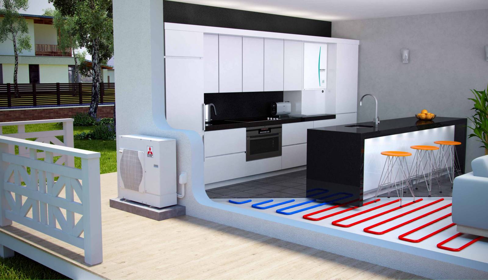 Le plancher chauffant pour chauffer sa maison à Saint-Maur-des-Fossés